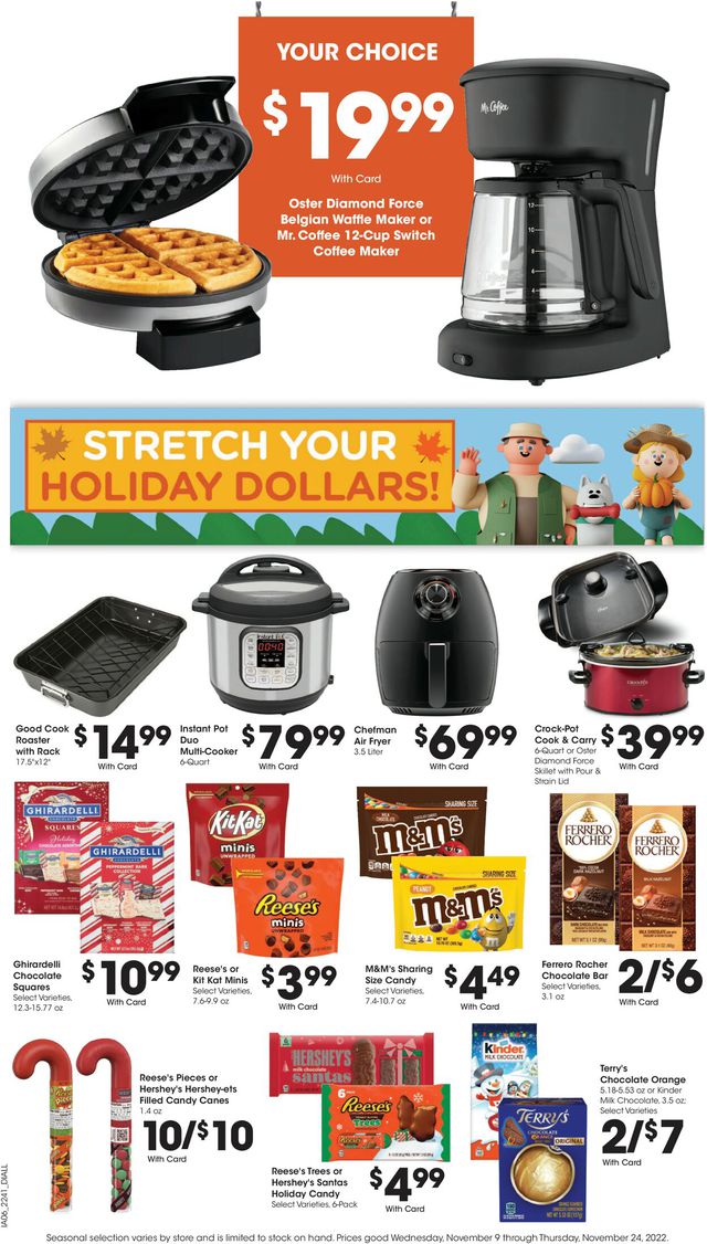 Dillons Ad from 11/09/2022