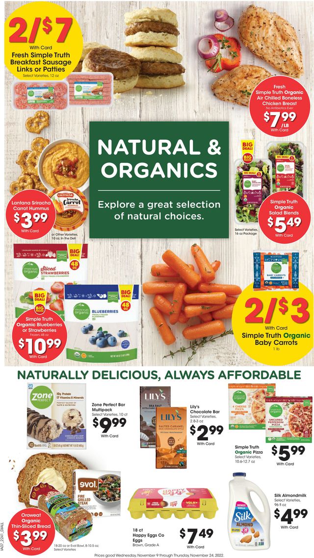 Dillons Ad from 11/16/2022