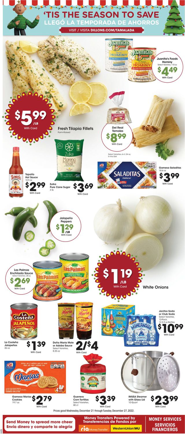 Dillons Ad from 12/21/2022