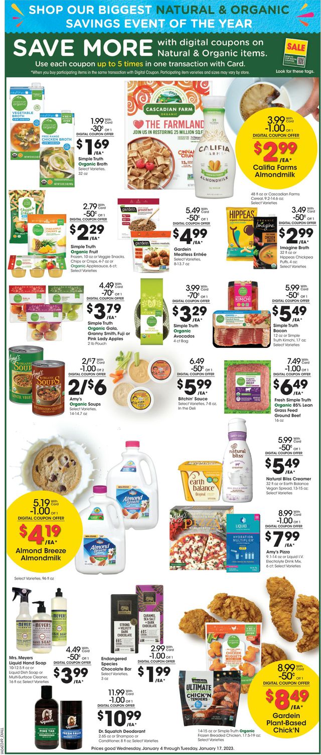 Dillons Ad from 01/11/2023