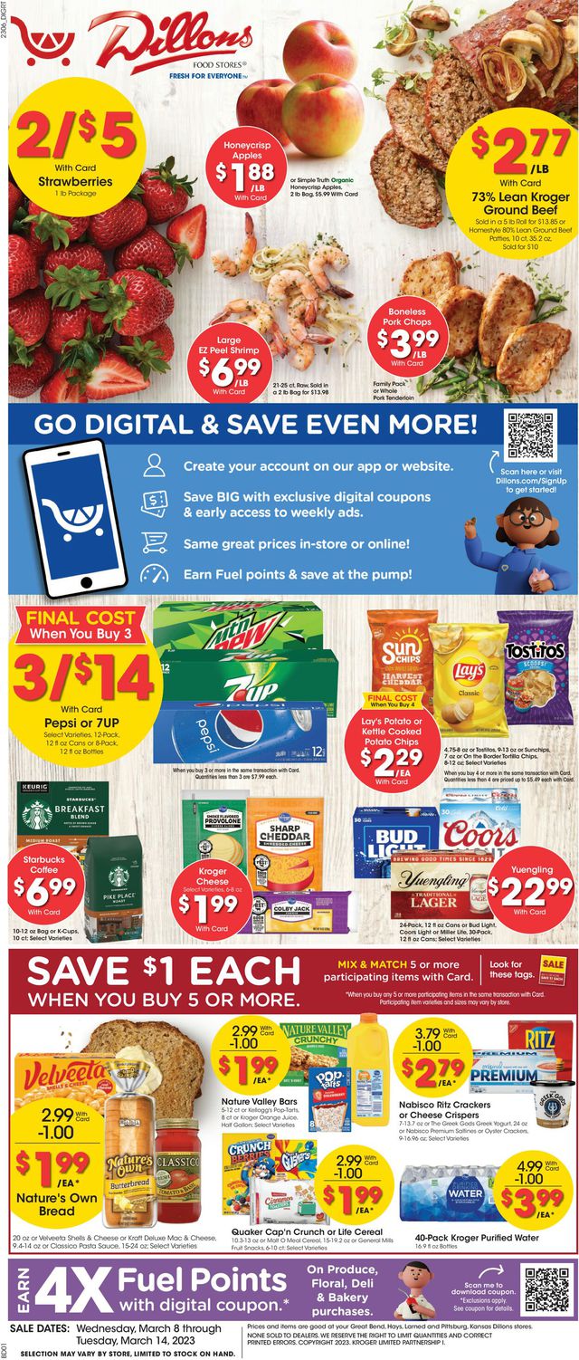 Dillons Ad from 03/08/2023