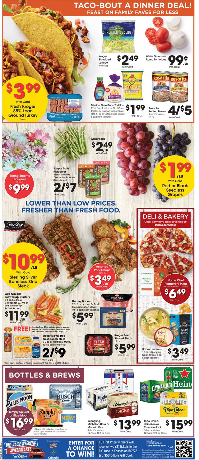 Dillons Ad from 04/12/2023