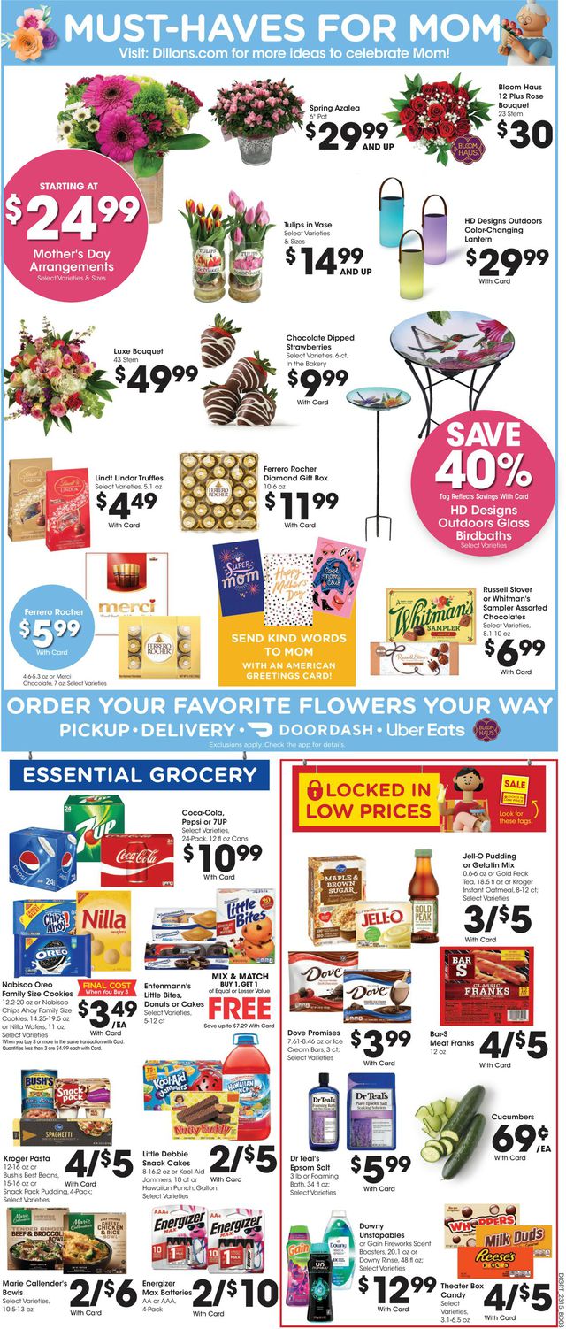 Dillons Ad from 05/10/2023