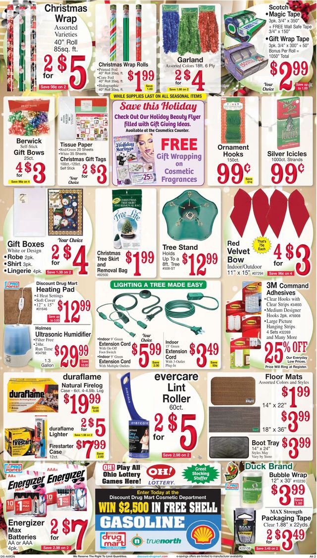 Discount Drug Mart Ad from 12/02/2020