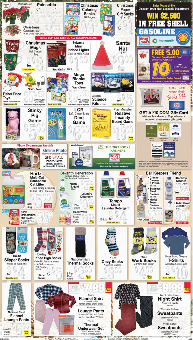 Discount Drug Mart Ad from 12/09/2020