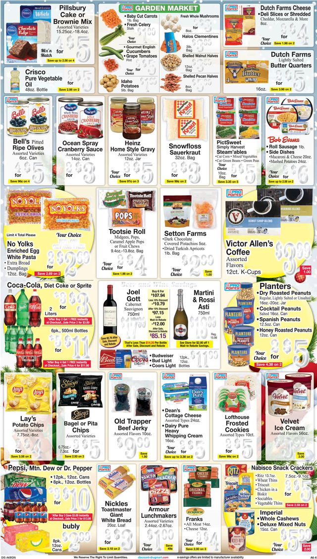 Discount Drug Mart Ad from 12/16/2020