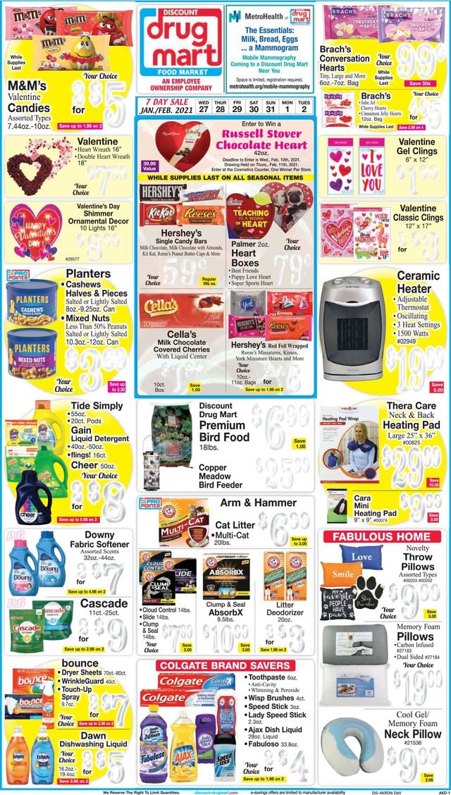 Discount Drug Mart Ad from 01/27/2021