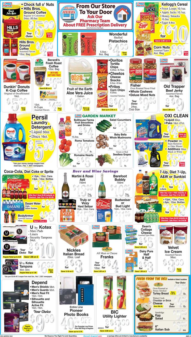 Discount Drug Mart Ad from 02/10/2021