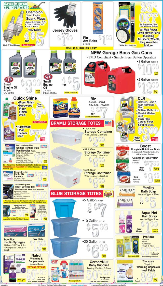 Discount Drug Mart Ad from 04/14/2021