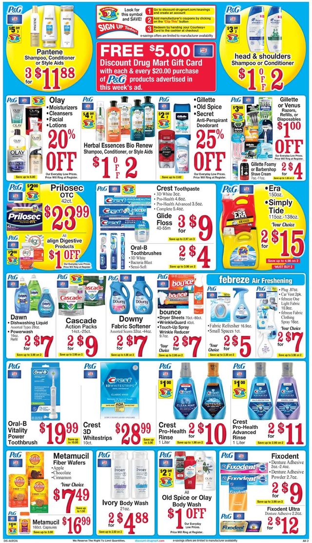 Discount Drug Mart Ad from 07/07/2021