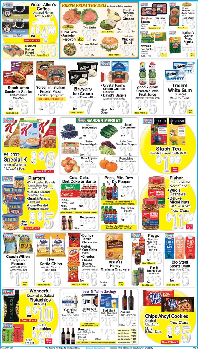 Discount Drug Mart Ad from 09/08/2021