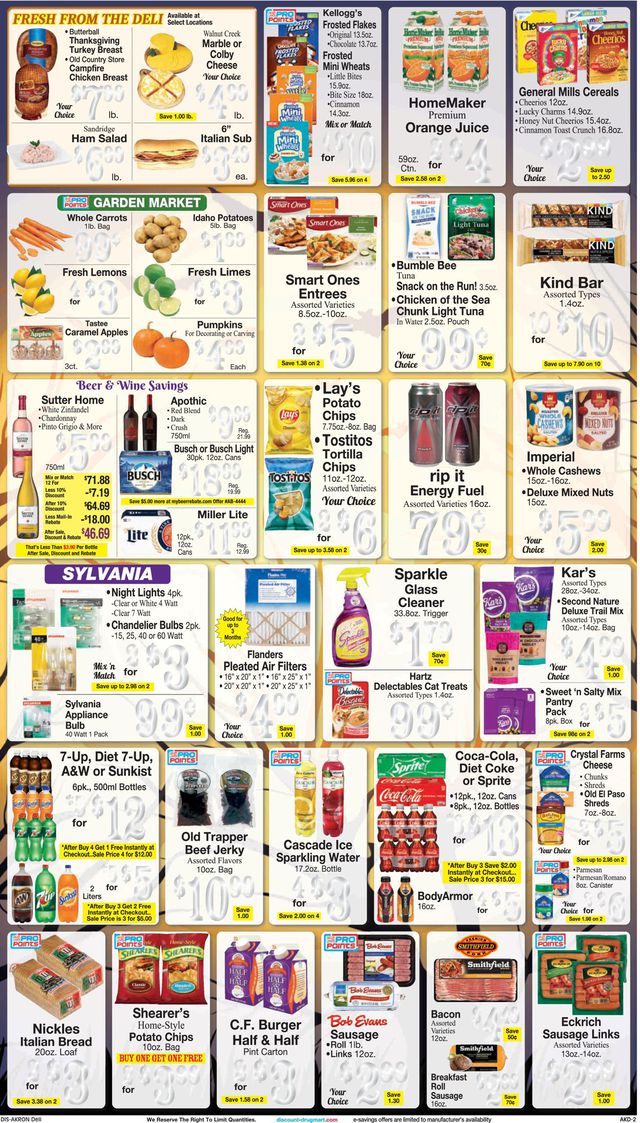Discount Drug Mart Ad from 10/13/2021