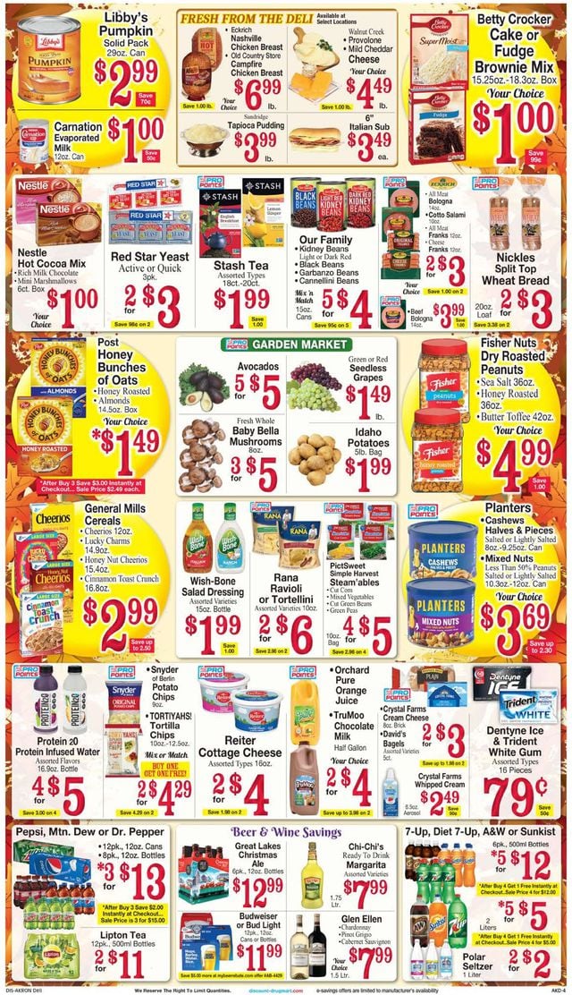 Discount Drug Mart Ad from 11/03/2021