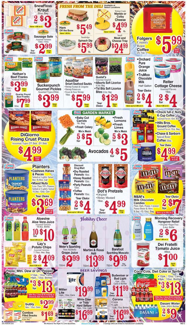 Discount Drug Mart Ad from 12/29/2021