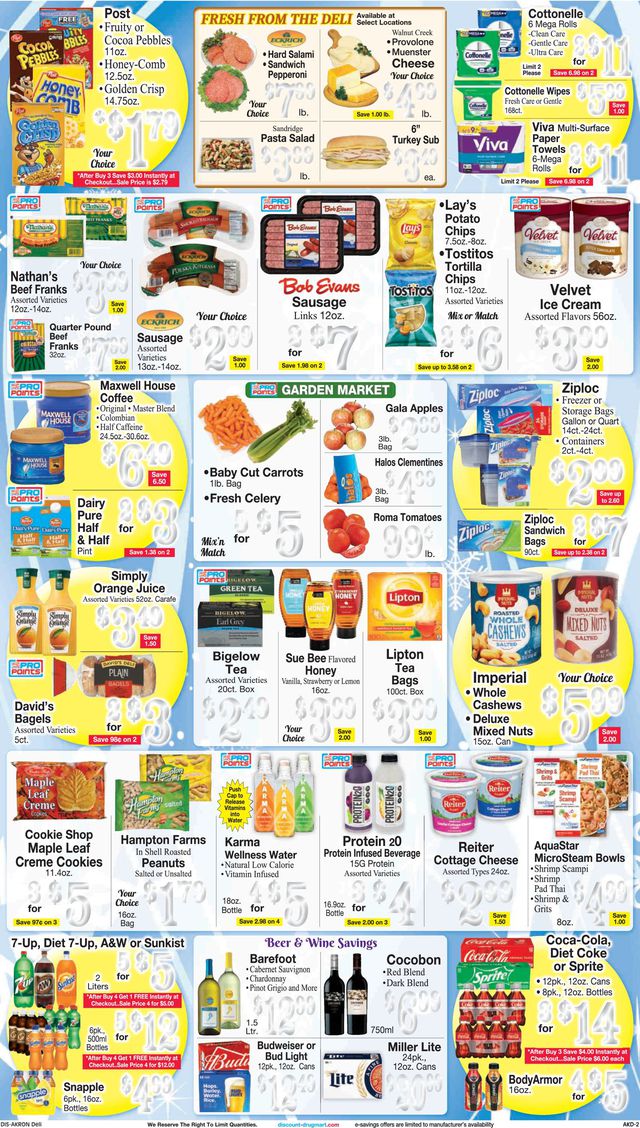 Discount Drug Mart Ad from 01/12/2022