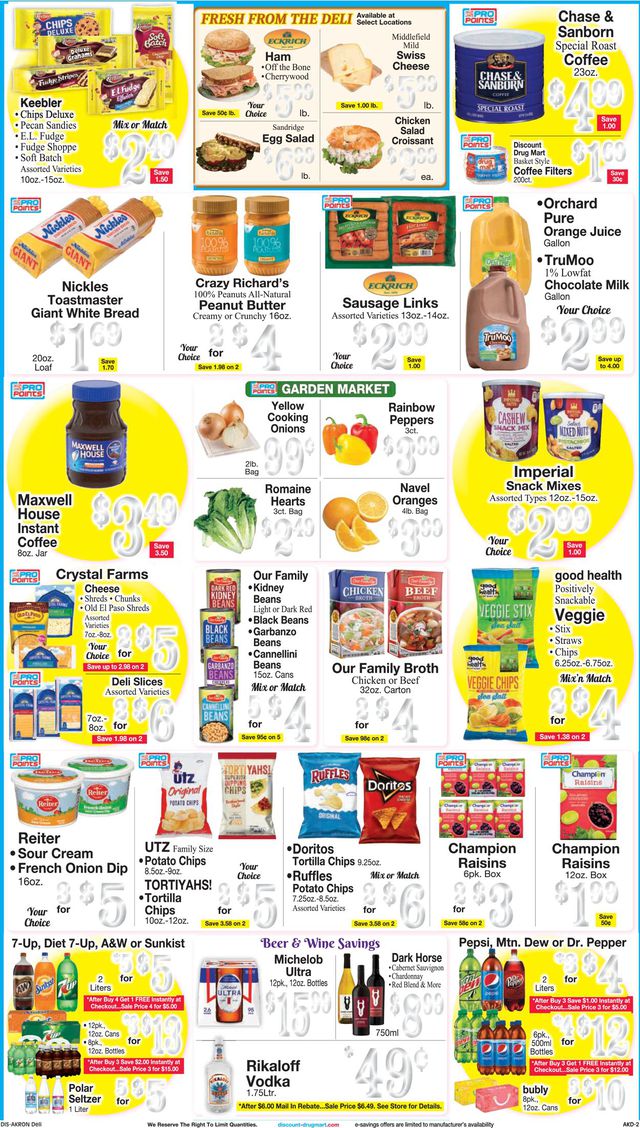 Discount Drug Mart Ad from 01/19/2022