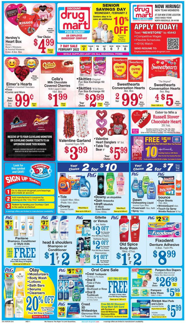 Discount Drug Mart Ad from 02/02/2022
