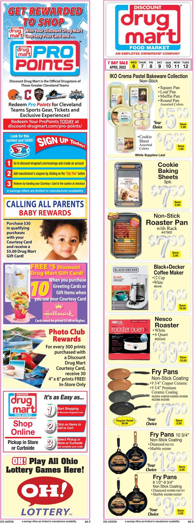 Discount Drug Mart Ad from 04/06/2022