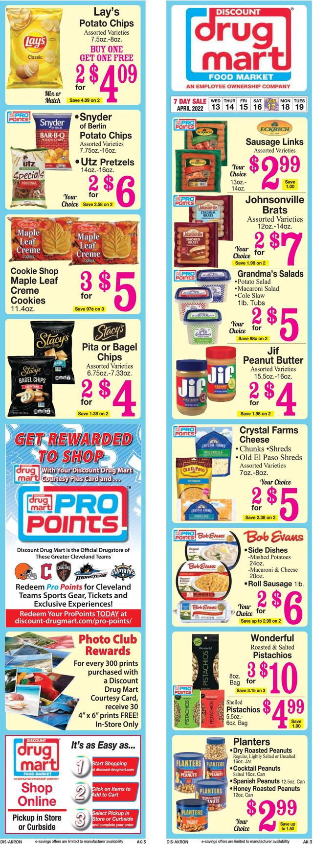 Discount Drug Mart Ad from 04/13/2022