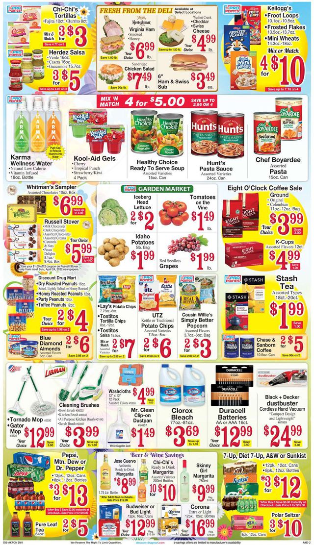 Discount Drug Mart Ad from 04/27/2022
