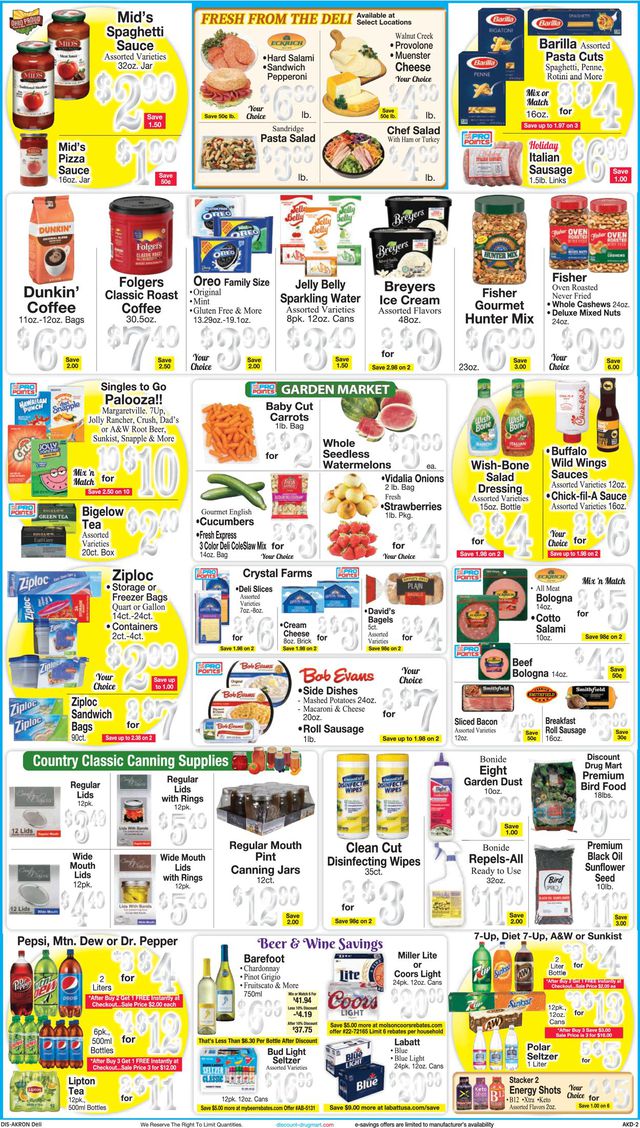 Discount Drug Mart Ad from 06/01/2022