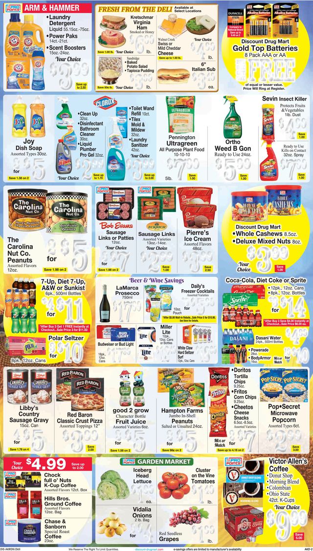 Discount Drug Mart Ad from 06/08/2022