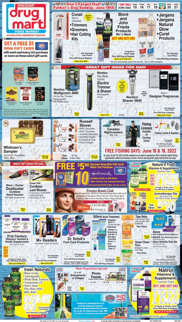 Discount Drug Mart Ad from 06/15/2022