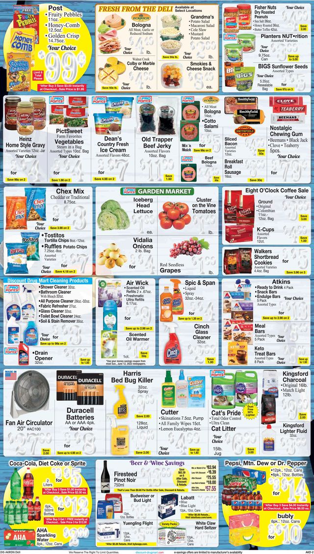 Discount Drug Mart Ad from 06/15/2022