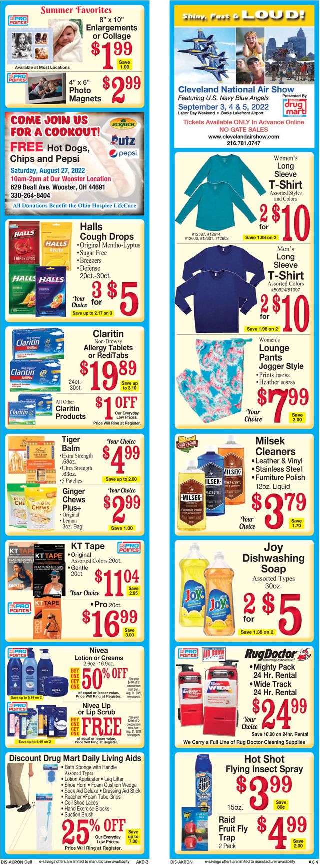 Discount Drug Mart Ad from 08/24/2022