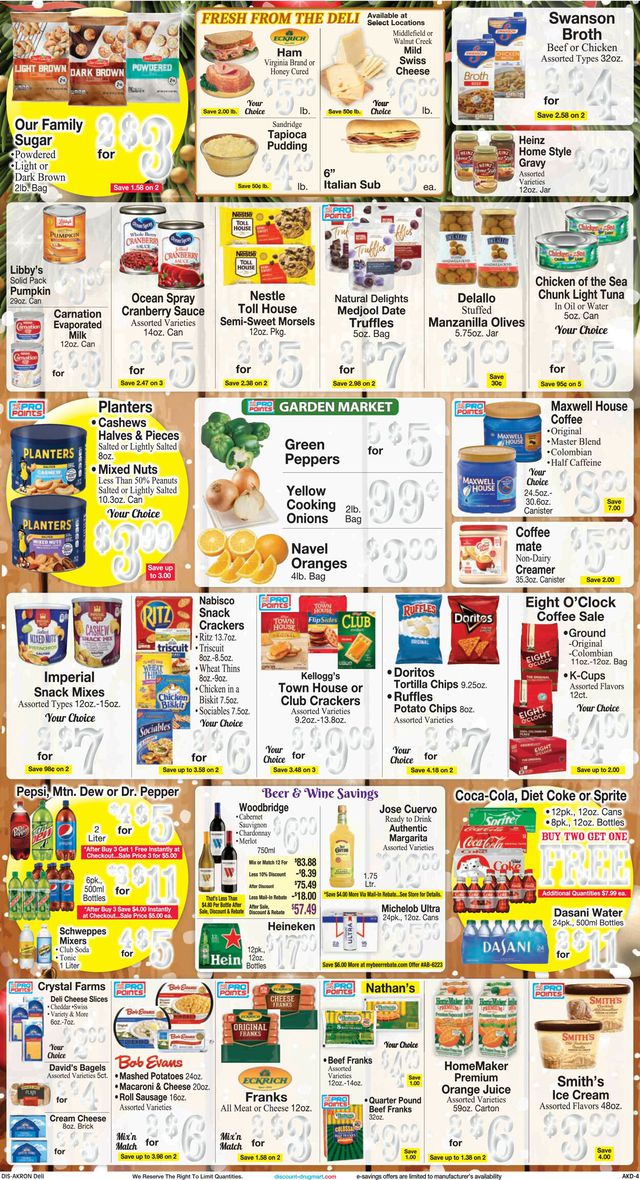 Discount Drug Mart Ad from 12/14/2022
