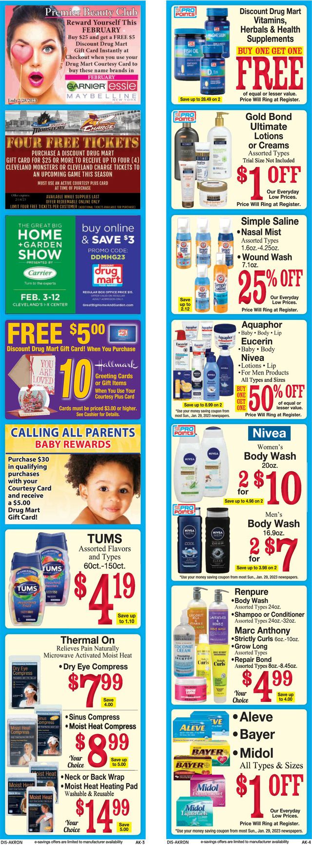 Discount Drug Mart Ad from 02/01/2023