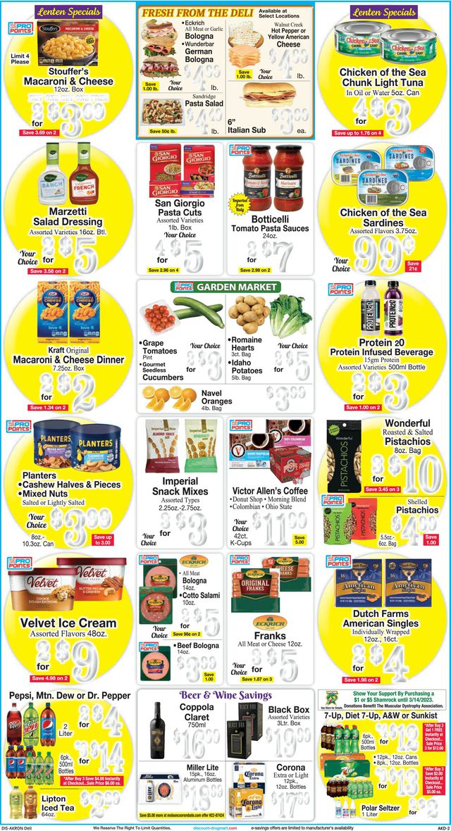 Discount Drug Mart Ad from 02/22/2023