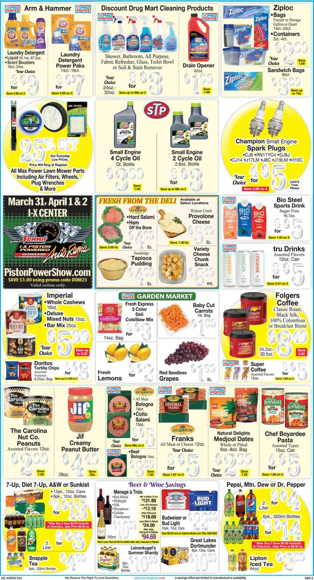 Discount Drug Mart Ad from 03/22/2023