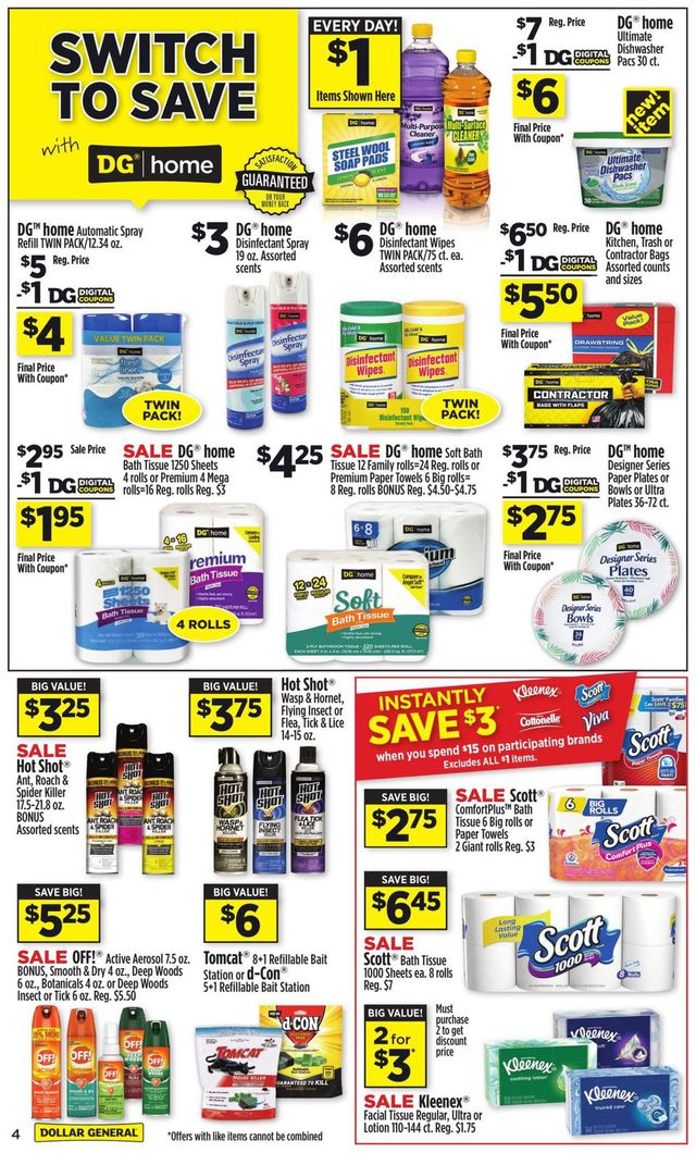 Dollar General Ad from 05/26/2019