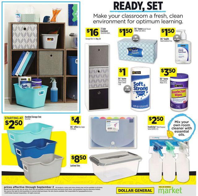 Dollar General Ad from 07/07/2019