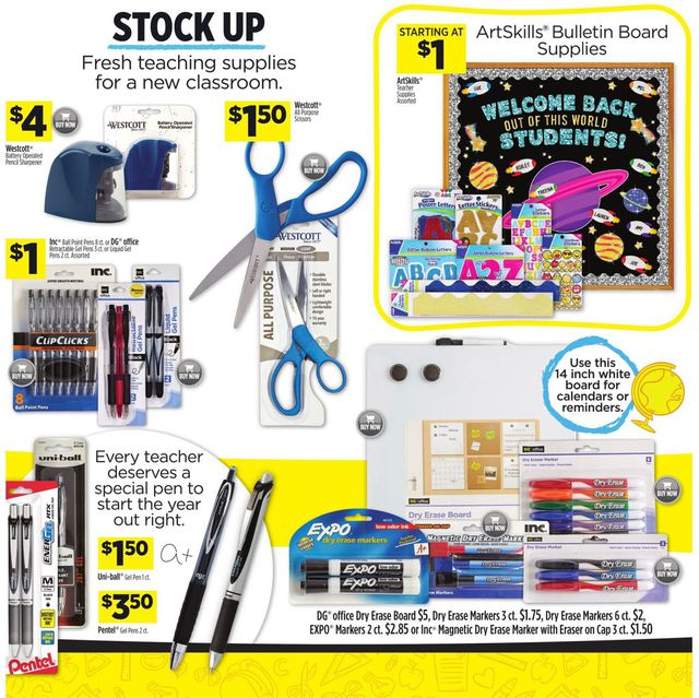 Dollar General Ad from 08/05/2019