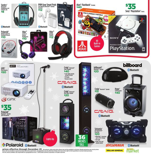 Dollar General Ad from 10/22/2019