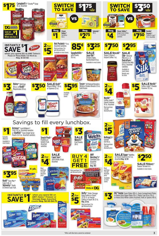 Dollar General Ad from 08/16/2020