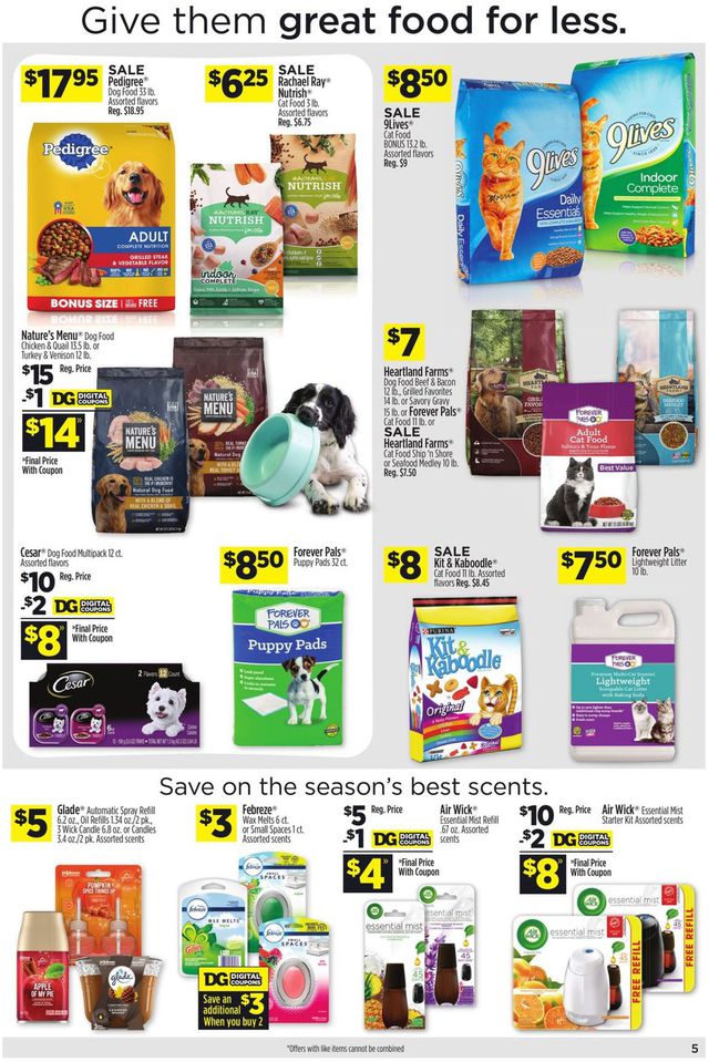 Dollar General Ad from 09/13/2020