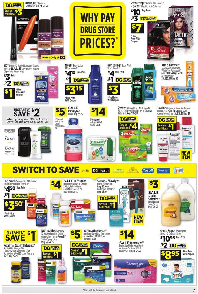 Dollar General Ad from 04/11/2021