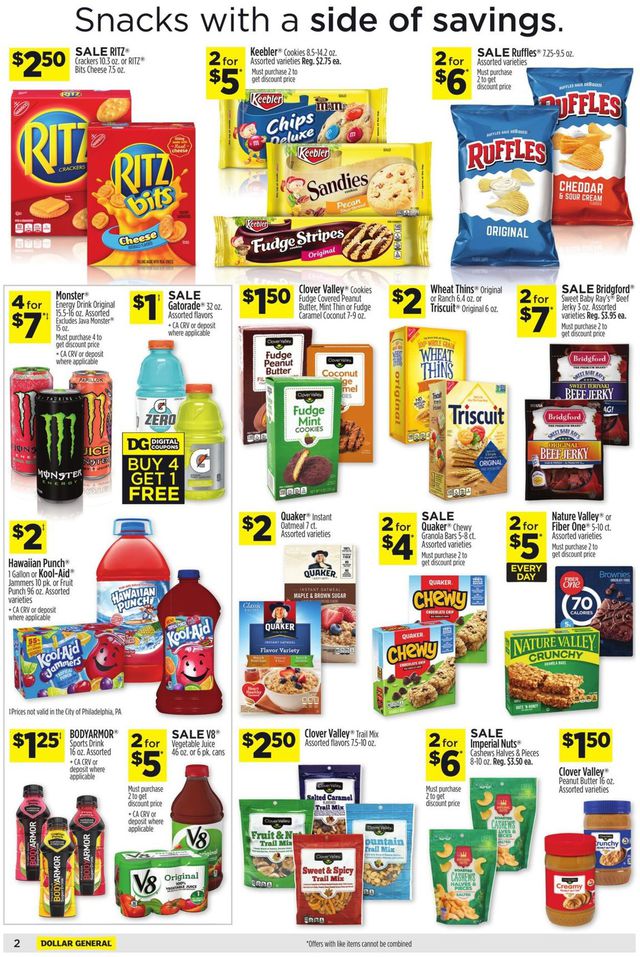 Dollar General Ad from 04/18/2021