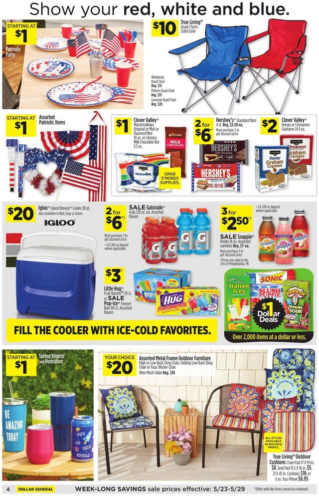 Dollar General Ad from 05/23/2021