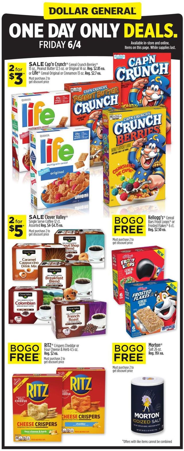 Dollar General Ad from 06/04/2021