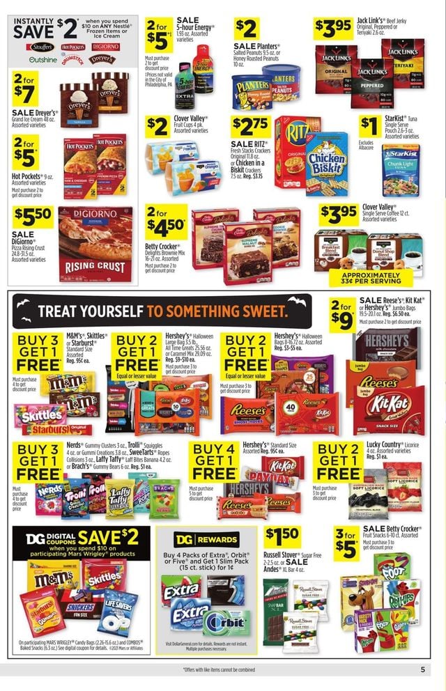 Dollar General Ad from 08/29/2021