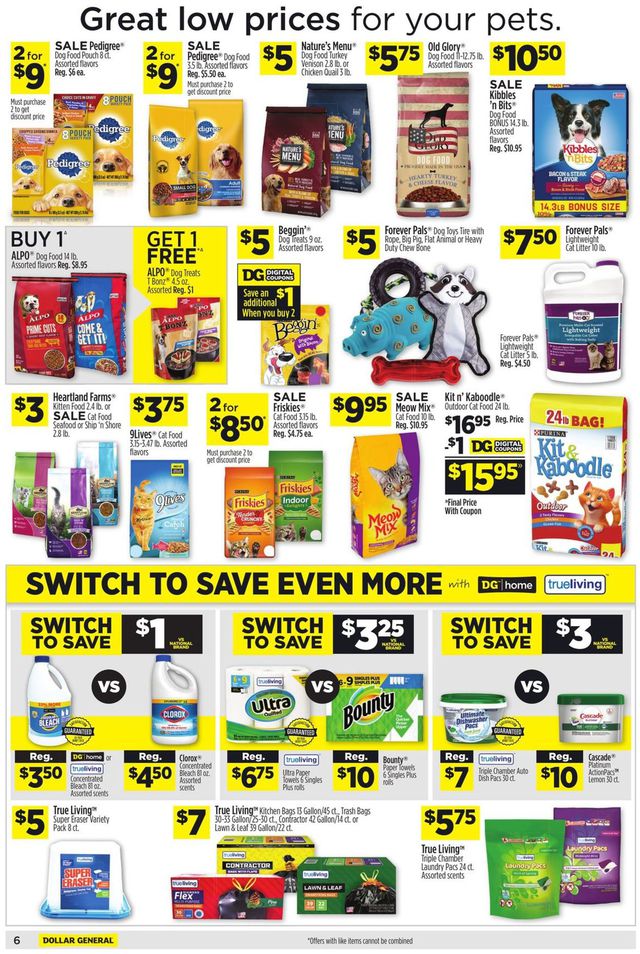 Dollar General Ad from 09/19/2021