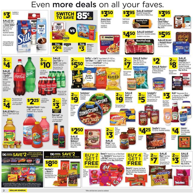 Dollar General Ad from 01/02/2022