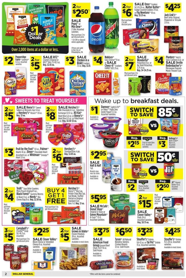 Dollar General Ad from 01/16/2022