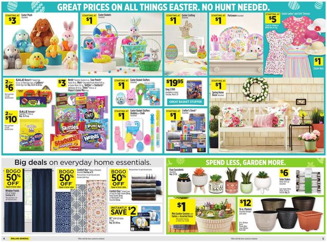 Dollar General Ad from 03/27/2022