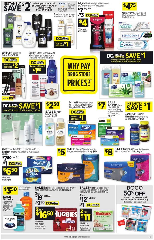 Dollar General Ad from 04/03/2022
