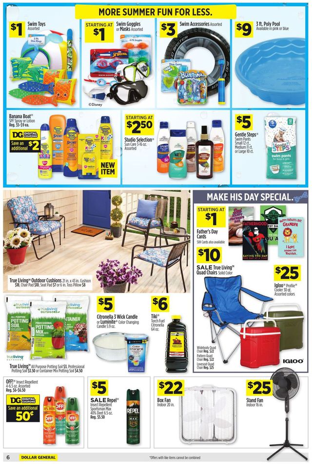 Dollar General Ad from 06/05/2022